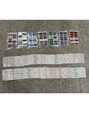 Assorted Nail Wraps & Nail Stickers